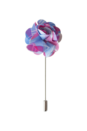 lapel flower multi-colour
